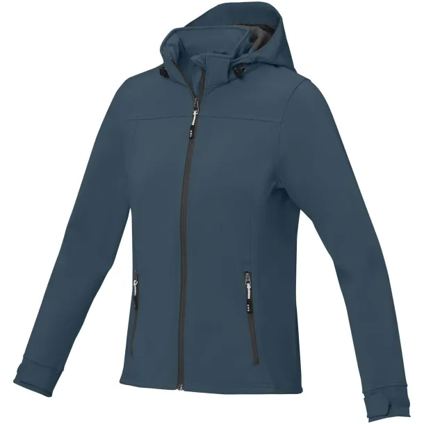 Langley softshell ladies jacket - Elevate Life Hale Blue