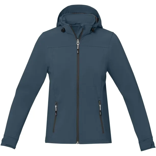 Langley softshell ladies jacket - Elevate Life Hale Blue