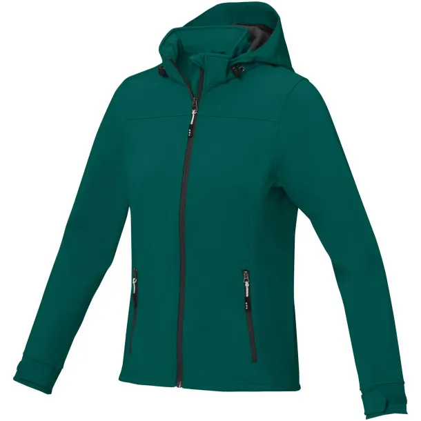 Langley softshell ladies jacket - Elevate Life Forest Green2