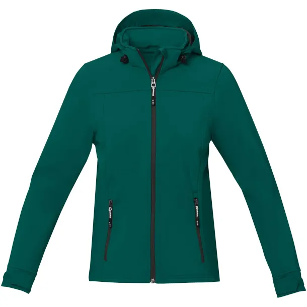 Langley softshell ladies jacket - Elevate Life Forest Green2