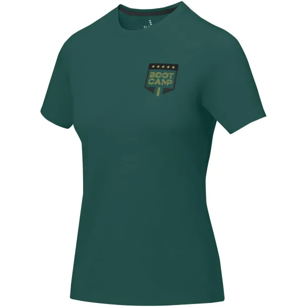 Nanaimo short sleeve women's T-shirt - Elevate Life Šumski zelena