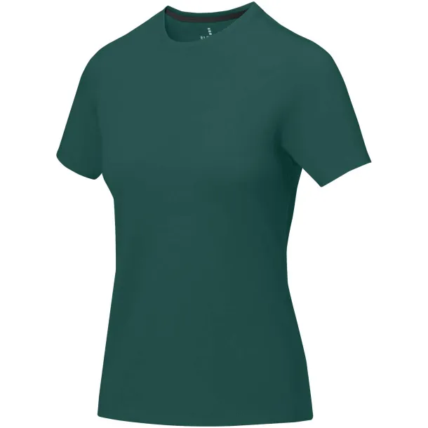 Nanaimo short sleeve women's T-shirt - Elevate Life Forest Green2