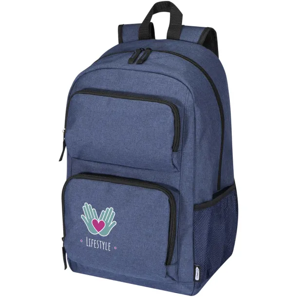 Graphite Deluxe 15" laptop backpack Navy Blue