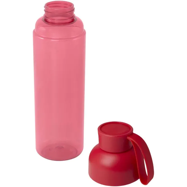 Illuminate RPET boca za vodu, 600 ml Crvena