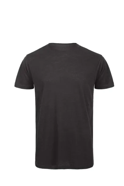  B&C INSPIRE SLUB T-shirt majica / muška, 120 g/m2 - B&C Chic Black