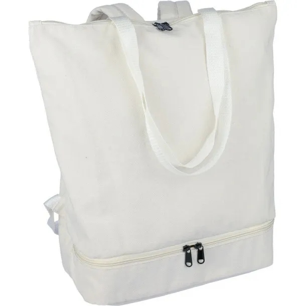  15" laptop ruksak, torba za rame beige