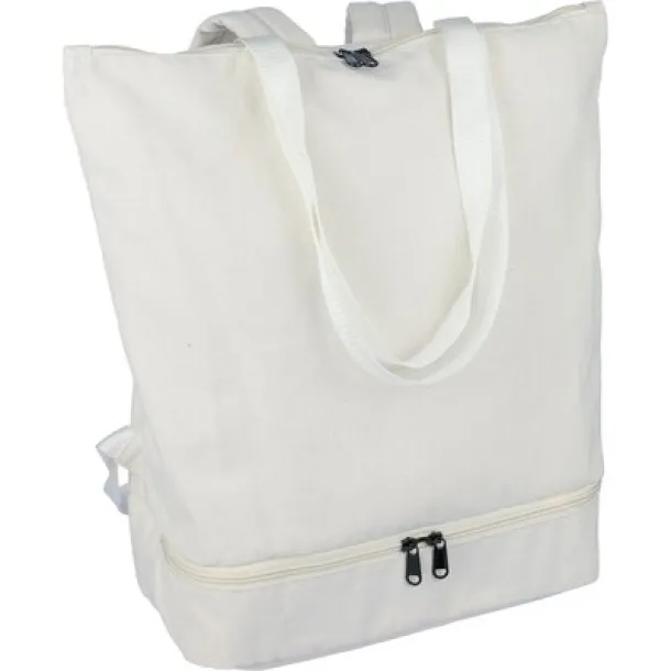  15" laptop ruksak, torba za rame beige