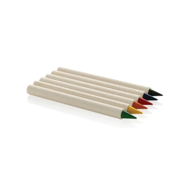  Micki GRS infinity 6pc colouring pencil set - XD Collection White