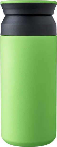 Gwen Stainless steel double-walled drinking mug 350 ml  Zelena