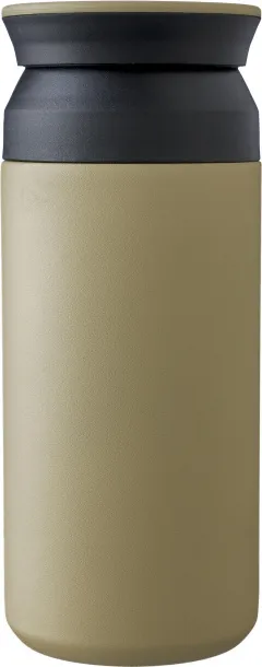 Gwen Stainless steel double-walled drinking mug 350 ml  taupe