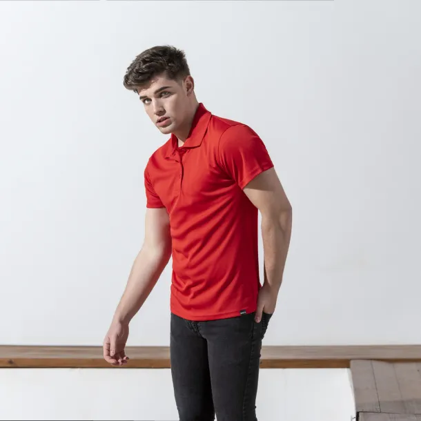 Noran RPET polo shirt Red