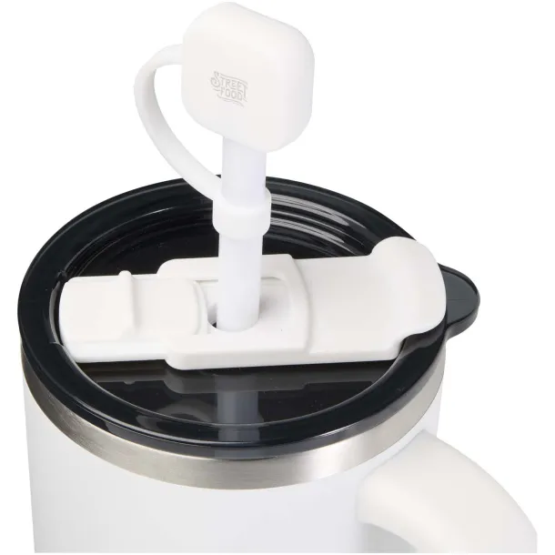 Sip silicone straw cover White