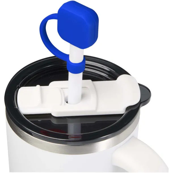 Sip silicone straw cover Royal blue