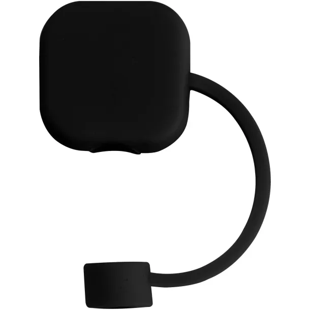 Sip silicone straw cover Solid black