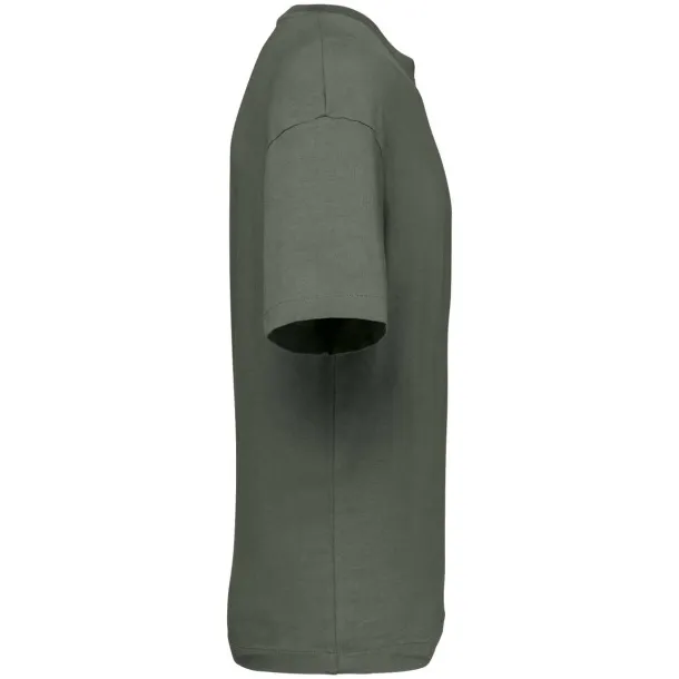  Muška predimenzionirana kratka majica - Native Spirit Dark Khaki Heather