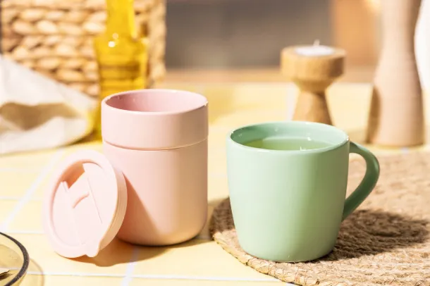 Liberica travel cup light rose
