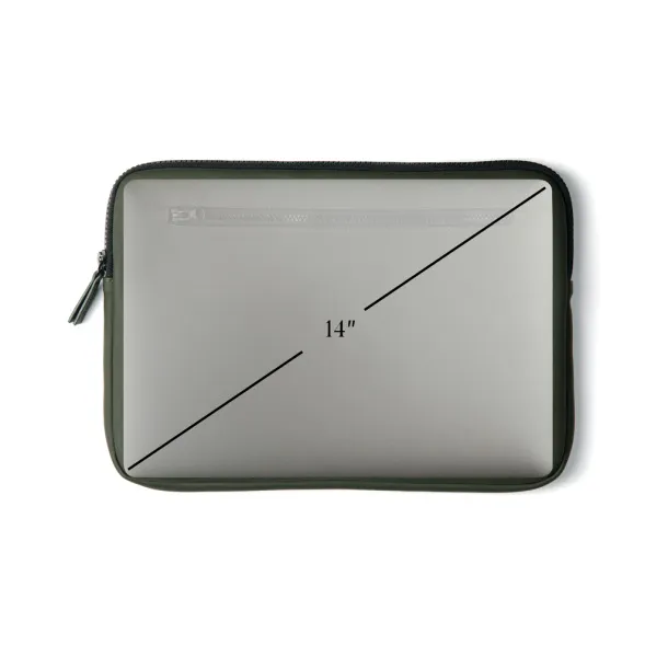  VINGA Baltimore laptop case 12-14" - Vinga Green 
