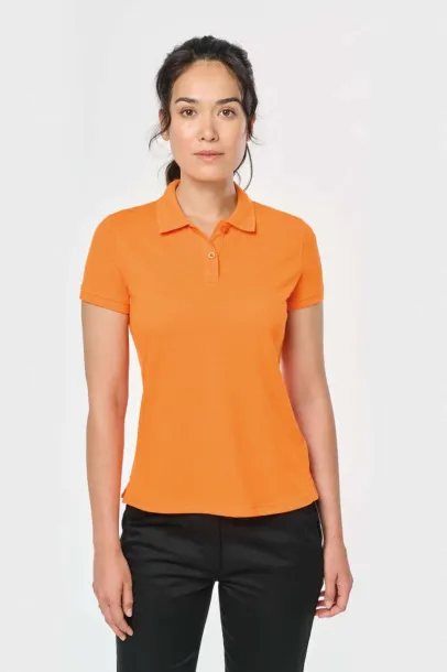  LADIES' SHORT-SLEEVED POLO SHIRT - Designed To Work Kelly Green