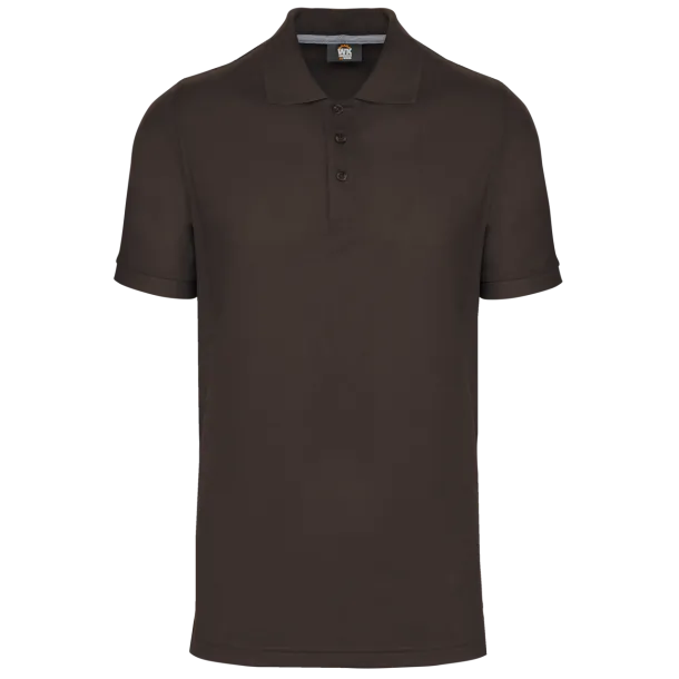  MEN'S SHORT-SLEEVED POLO SHIRT - Designed To Work Chocolate