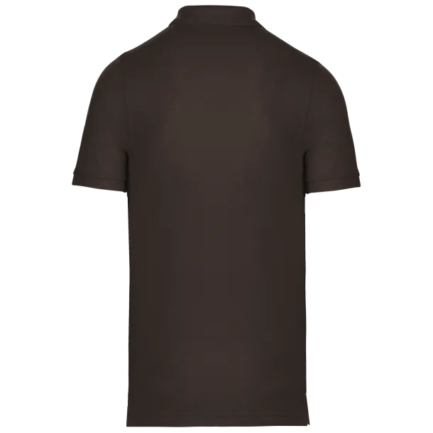  MEN'S SHORT-SLEEVED POLO SHIRT - Designed To Work Chocolate