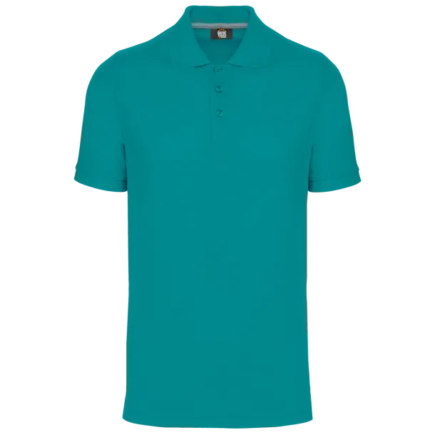  Muška polo majica kratkih rukava - Designed To Work Teal Blue