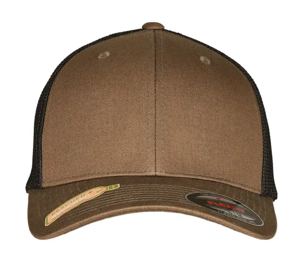 Flexfit Trucker Recycled Mesh - Flexfit Maslinasta Black