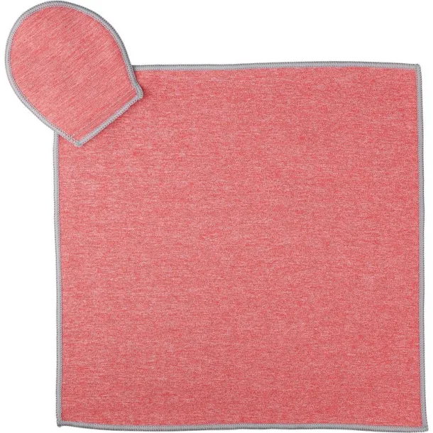  RPET golf towel Crvena