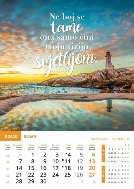  "MOTIVACIJSKI KALENDAR" color kalendar Color