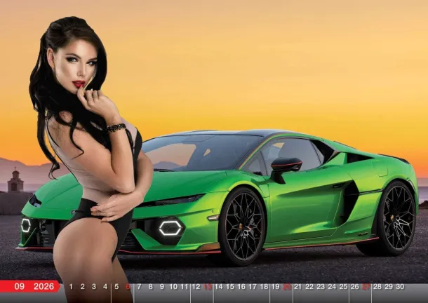  "SPEED GIRLS" color kalendar Color