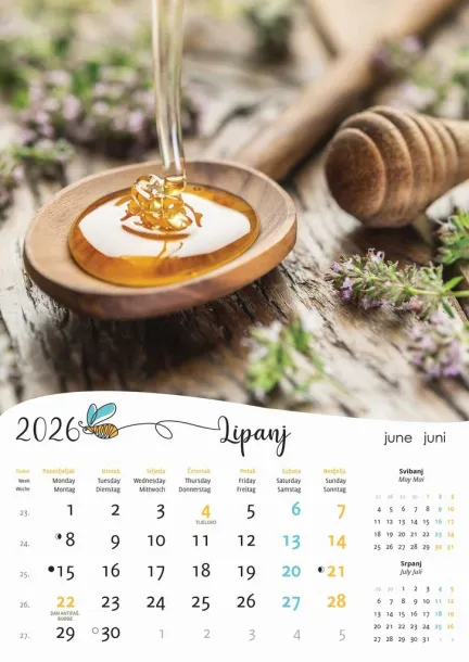  "PČELE" color kalendar Color
