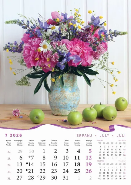  "BUKETI" color kalendar Color