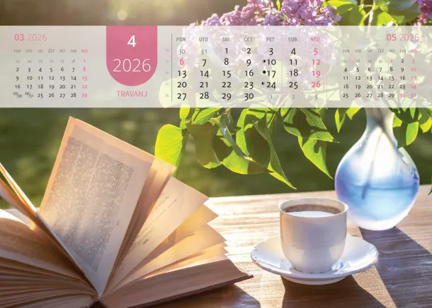  "JUST RELAX" color kalendar Color