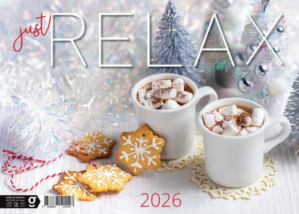  "JUST RELAX" color kalendar Color