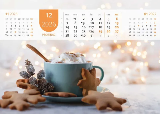  "JUST RELAX" color kalendar Color