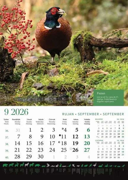  "KALENDAR LOVA" color kalendar Color
