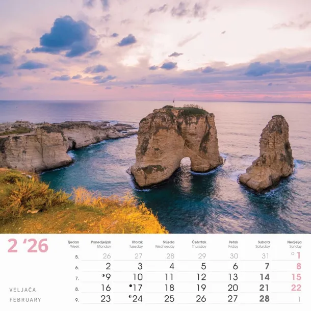  "ČARI PRIRODE" color calendar Color