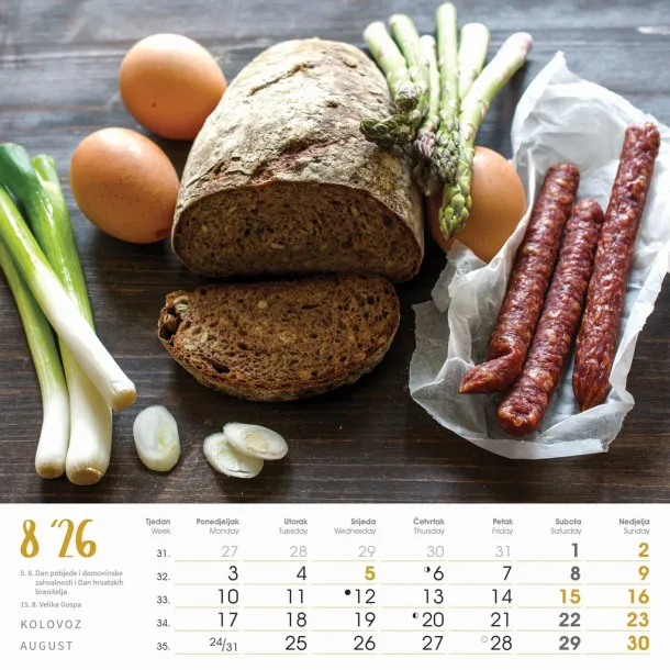  "SEOSKA IDILA" color kalendar Color