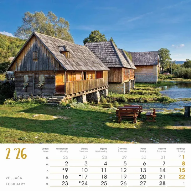  "SEOSKA IDILA" color kalendar Color