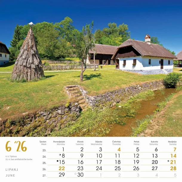  "SEOSKA IDILA" color kalendar Color