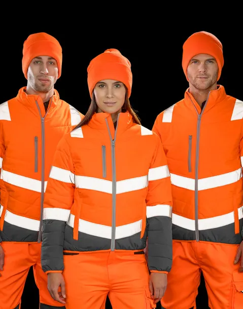  Soft Padded Safety Jacket - Result Safe-Guard