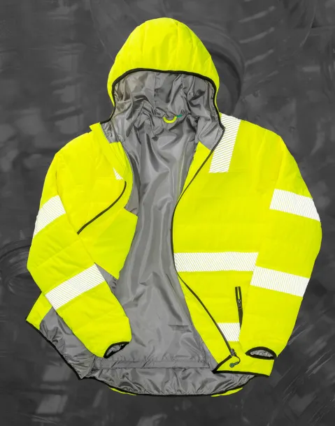  Recycled Ripstop Padded Safety Jacket - Result Recycled
