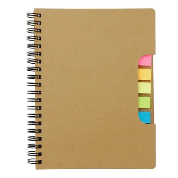  Memo holder, notebook approx. A5, sticky notes neutral