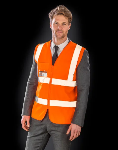  Zip I.D Safety Tabard - Result Safe-Guard