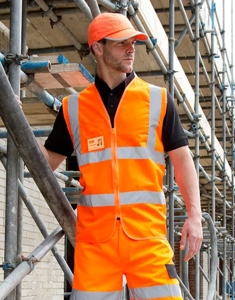  Zip I.D Safety Tabard - Result Safe-Guard