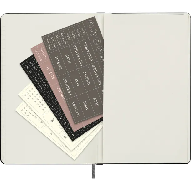 MOLESKINE UNDATED planner A5 Crna
