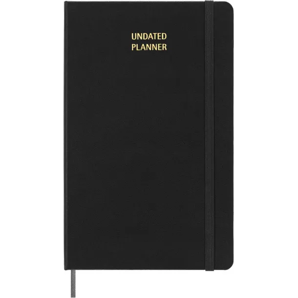 MOLESKINE UNDATED planner A5 black