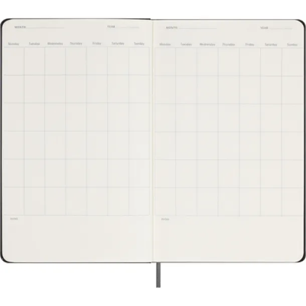 MOLESKINE UNDATED planer A5 black