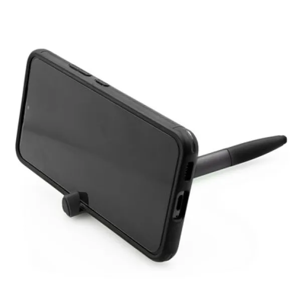  Multifunctional tool, ball pen, screen cleaner, ruler, phone stand, touch pen, screwdrivers black