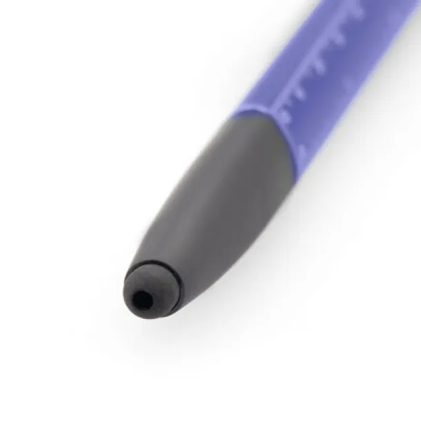  Multifunctional tool, ball pen, screen cleaner, ruler, phone stand, touch pen, screwdrivers Mornarski plava