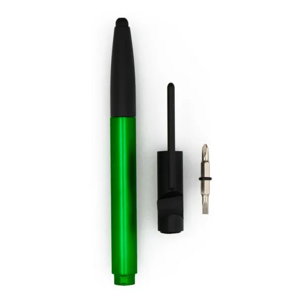  Multifunctional tool, ball pen, screen cleaner, ruler, phone stand, touch pen, screwdrivers 45533C